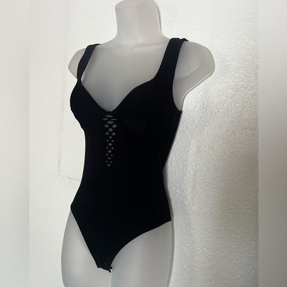 Laced & Loaded — Express Black Bodysuit (XS/XXS, NWT) - Picture 2 of 5